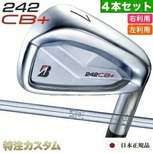 ブリヂストン 242CB+(足し加える) アイアン 4本仕掛ける（#7-PW）日本置き目品 N.S.PRO 950GH（NS950）[242CB足し加えるアイアン/BRIDGESTONE/242 CB+/IRON][BSG/ブリジストン/製造業者カスタム/特注/日本遣りかた/2024年青写真/右打用/左打用/左ぎっちょ用/レフティ]