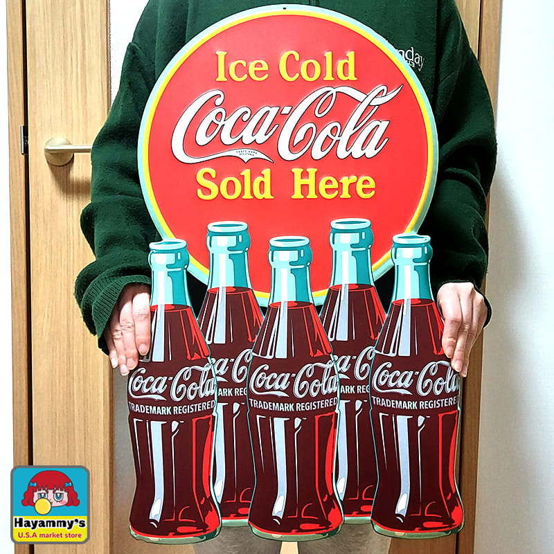 楽天市場】コカコーラ 看板 大型 ブリキ看板 コカ・コーラ雑貨 レトロ