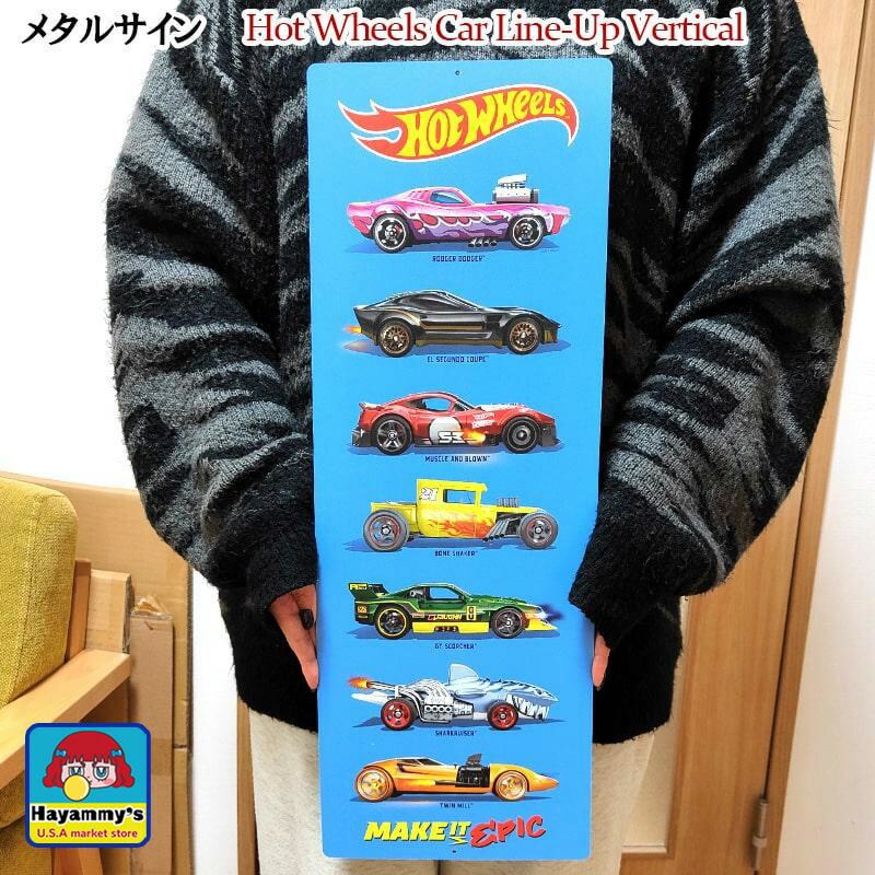 楽天市場】木製看板 かっこいい Hot Wheels ウッデンサインボード 車