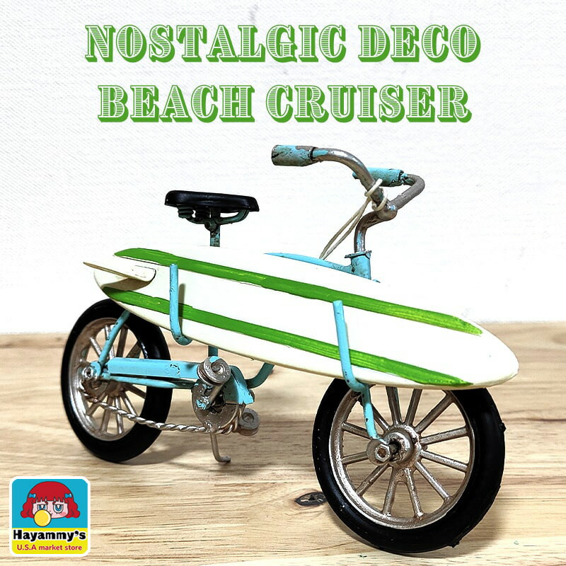 楽天市場】アンティーク 自転車 ブリキ オブジェ おもちゃ グッド