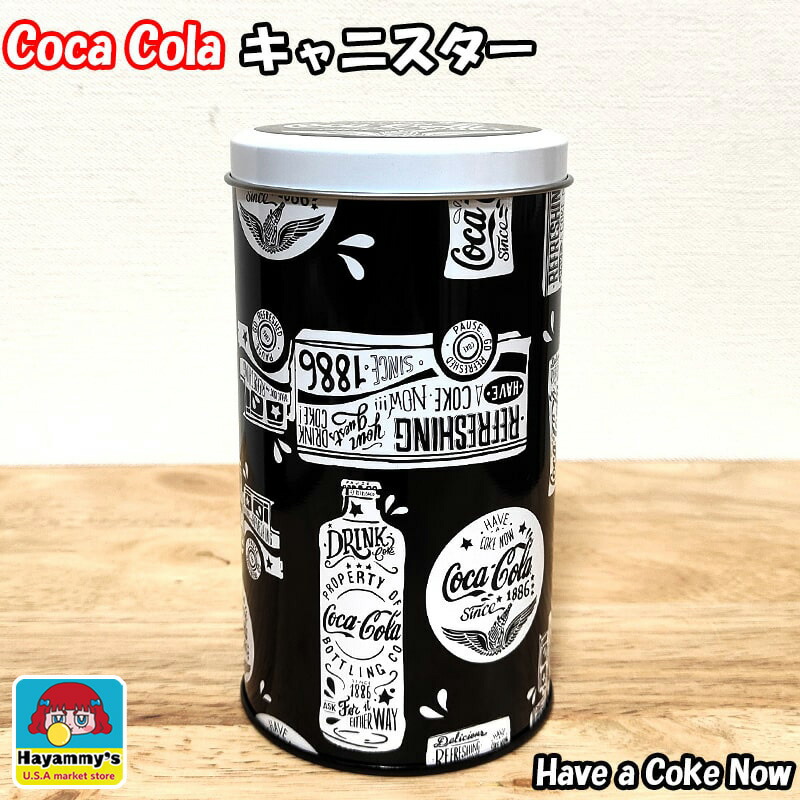 楽天市場】コカ・コーラ ラウンドトップ ティンキャニスター (1960 楽天市場】コカ・コーラ ラウンドトップ ティンキャニスター (1960