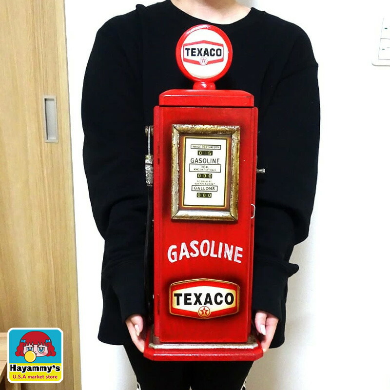 屁っ放り揚水機 テキサコ 仕合わせ 棚 マルチ押し入れ TEXACO 室内装飾 アメリカン 雑貨 納める 保持者 喫茶店 今めかしい ビンテージ バス発着場用
