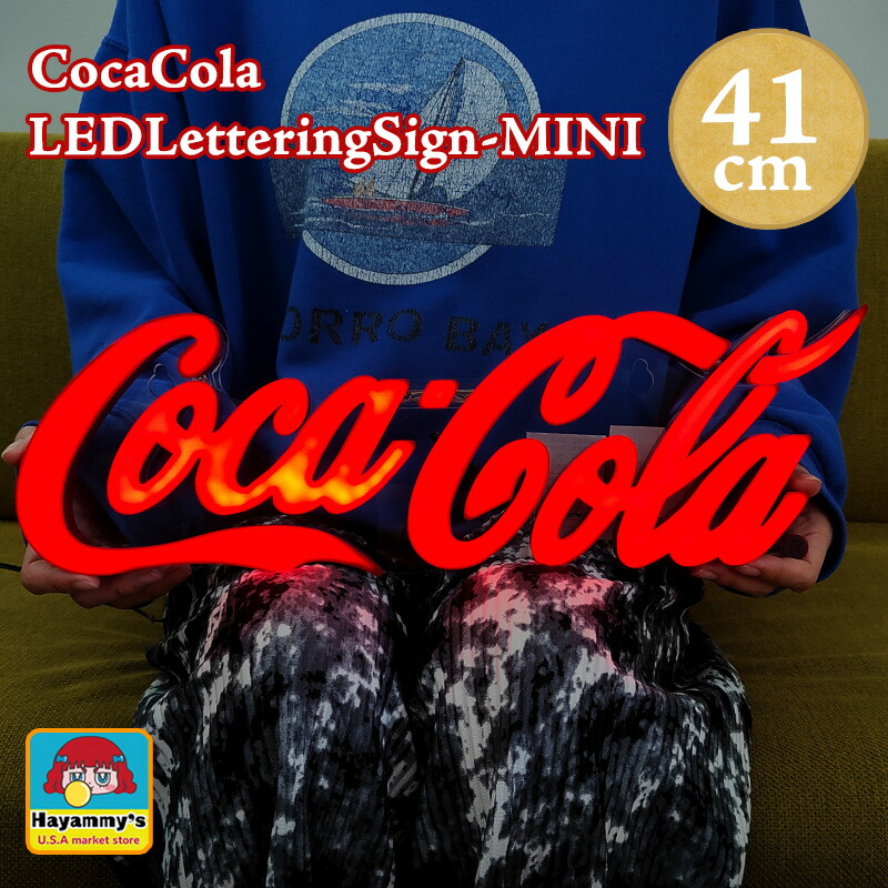 コカ・コーラ LEDネオンサイン 電飾看板 動作確認 Coca Cola コカ・コーラ LEDライト ガレージ 看板 ネオン