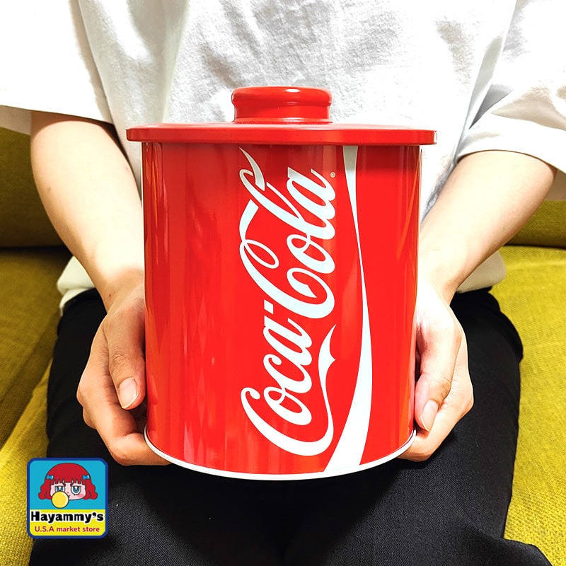 楽天市場】コカ コーラ 小物入れ 蓋付き キャニスター 保存容器