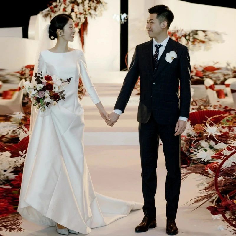 dress wedding ハワイ ビーチフォト 食事会 成人式 女子会 撮影 披露宴 着痩せ 【オーダーメイドも可能】シン