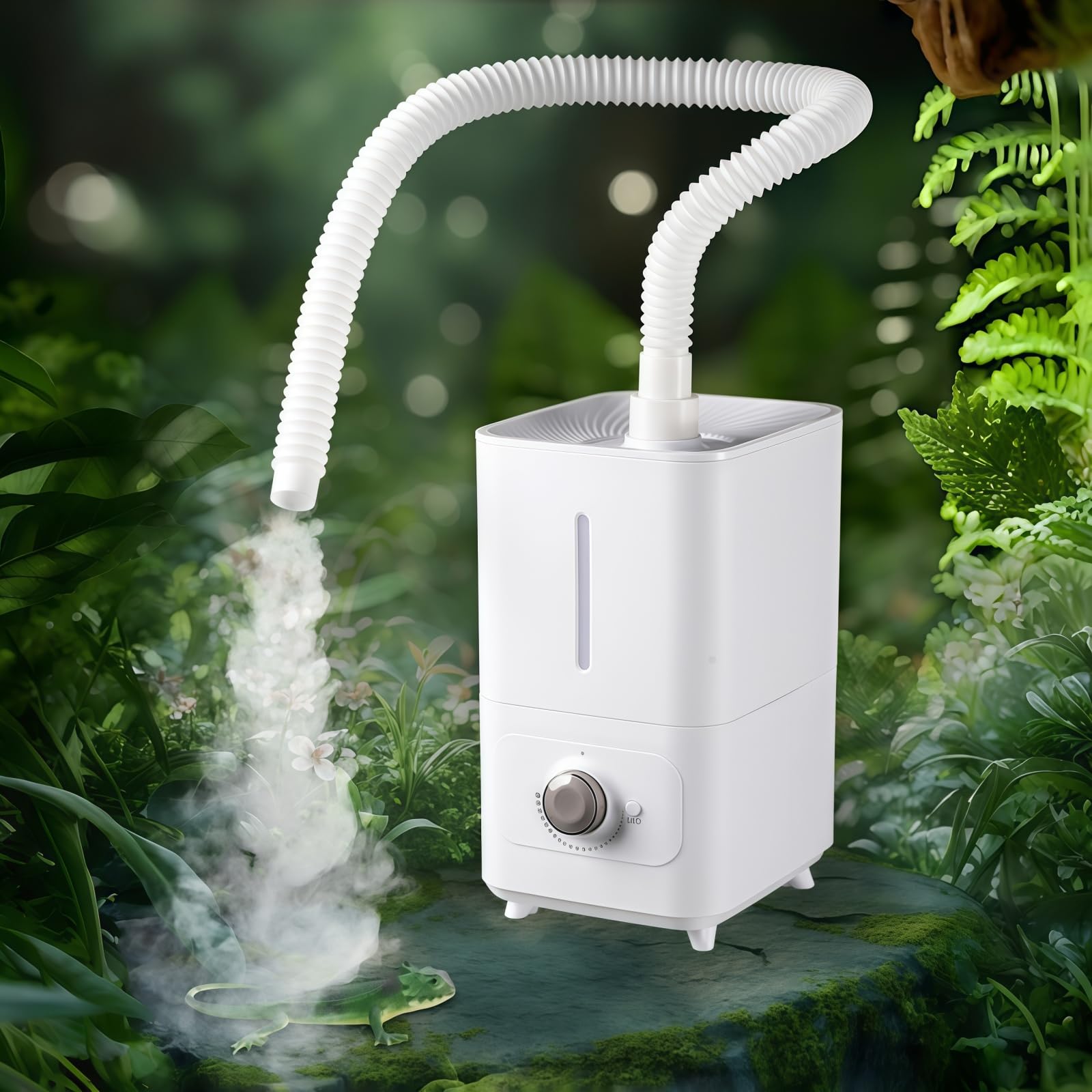 ハ虫類加湿器 草木用加湿器 超音波 6L大電気容量 静音 合わせる能力のあるな霧最終生産物 長さ合わせる能力のある 伸縮配管付き添い人 水不足と停電 かわき切る燃えさかる防