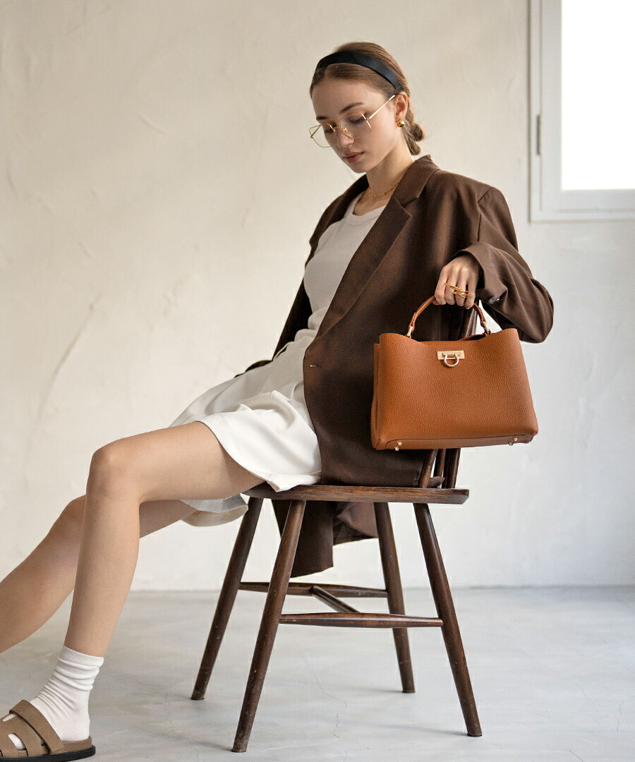 本革 2way ショルダーバッグ レディース ハンドバッグ【第3世代