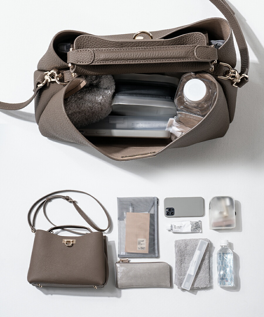 本革 ハンドバッグ 2way ショルダーバッグ レディース【第3世代・改良