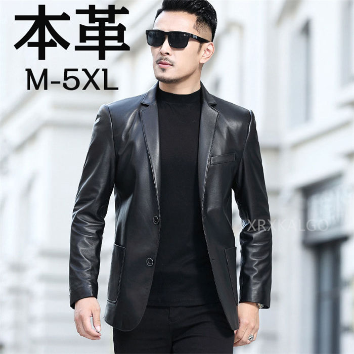 【時間限定全品10%OFF】本革 ジャケット 革ジャン メンズ 羊革 ラムレザー テーラードジャケット ジャケット ボタン シングルライダース ラム 服 秋服 秋 春服 春 2024 高級感 メンズアウター 大きいサイズ ジャケット おしゃれ プレゼント ギフト M L XL XXL 3XL 4XL 5XL