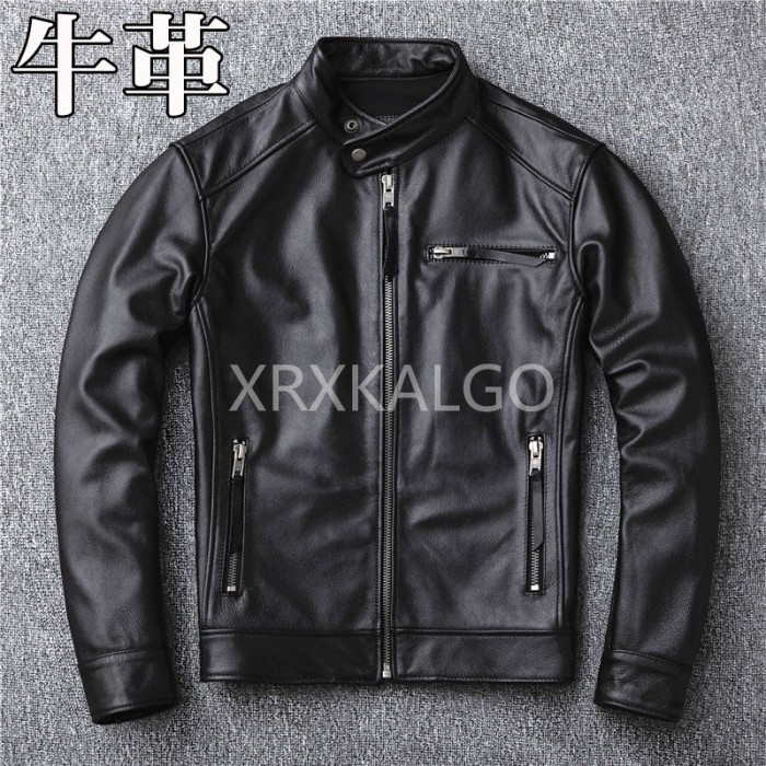 レザージャケット ライダースジャケット 牛革 バイクジャケット 立ち襟 中綿 本革 革ジャン メンズファッション S~5XL 本革ジャケット ブラック カウレザー 父の日 アウター ライダース ライダースジャケット バイク 防風 防寒 レザー お洒落 メンズ 大きいサイズ