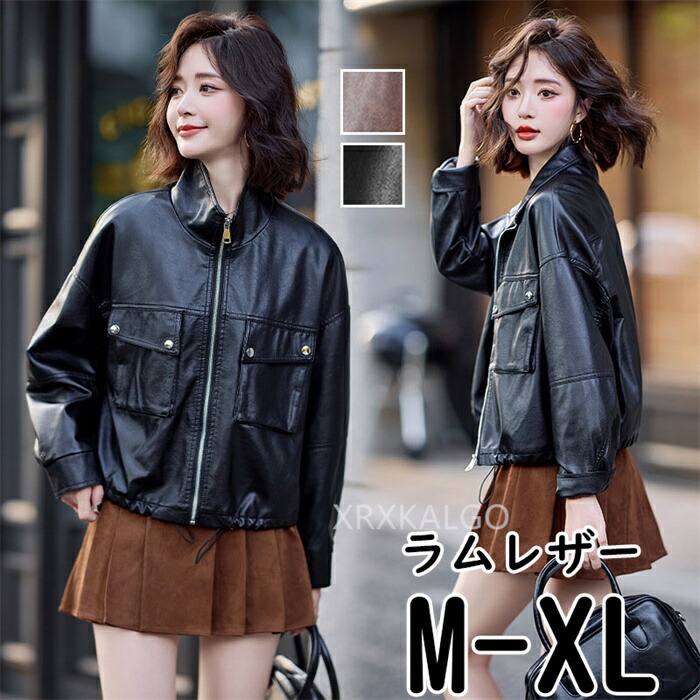 楽天市場】革ジャン 本革 ライダースジャケット レディース レザー 楽天市場】革ジャン 本革 ライダースジャケット レディース レザー