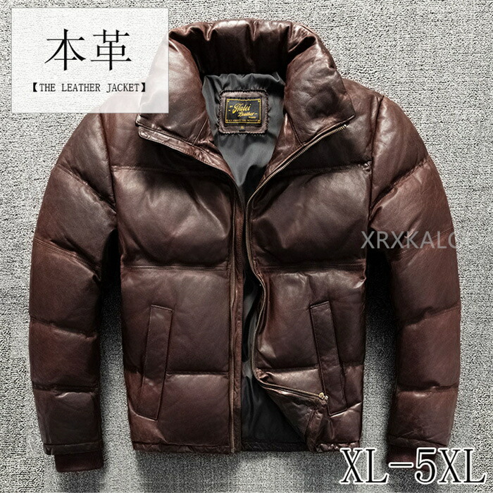 【第四次元押さえる10%OFF】なめし革上衣 なめし革厚地の外套 本革 ライダースジャケット 羊革 レザーダウンジャケット 落ち込む上衣 落ち込む厚地の外套 革ジャン メンズ 本皮 皮ジャン 子ヒツジなめし革 シングルライダース ダブルライダース 秋冬 馬鹿でかい大きさ