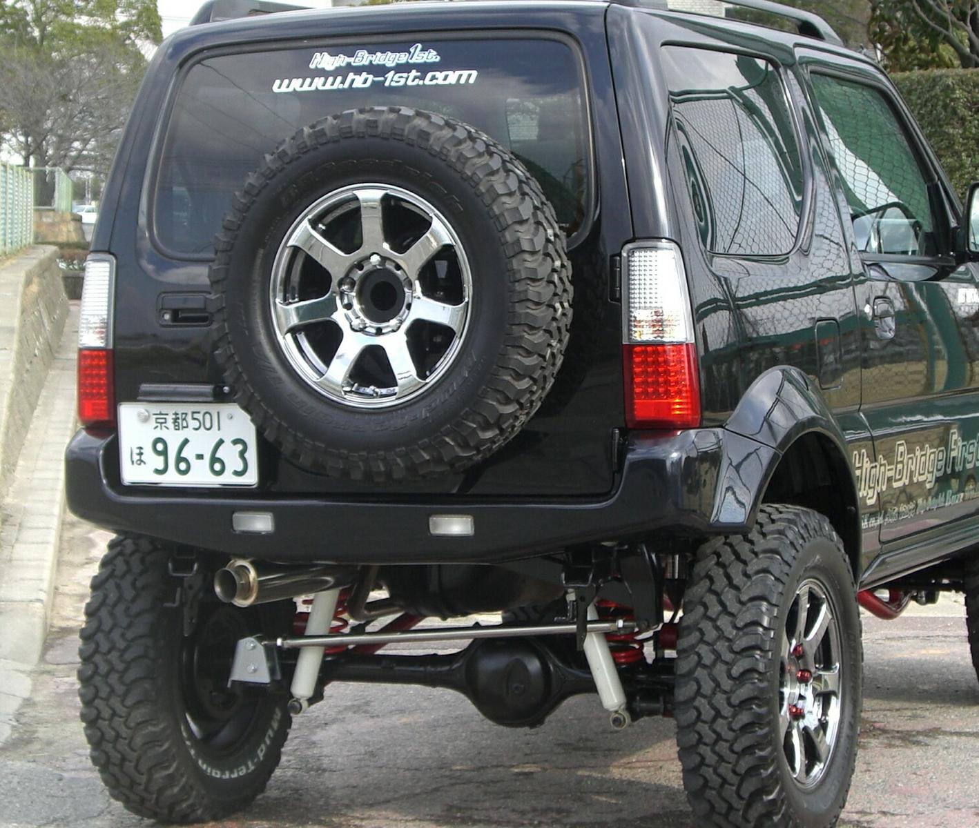 楽天市場】【ジムニーJB33/43 】HB1stリヤバンパー