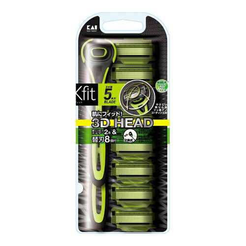 楽天市場 Xfit クロスフィット 敏感肌用 バリューパック 本体 替刃8個入 貝印 コクミンドラッグ 楽天市場店