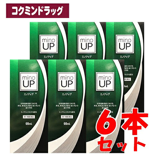 【まとめ買いが、お得！】【第1類飲み薬】ミノ引き上げる 【60ml×6個仕掛ける】(東和薬品)