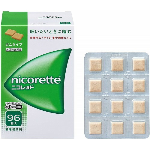 ★【第(2)類医薬品】ニコレット　96個　（武田薬品）【セルフメディケーション税制対象】【禁煙】