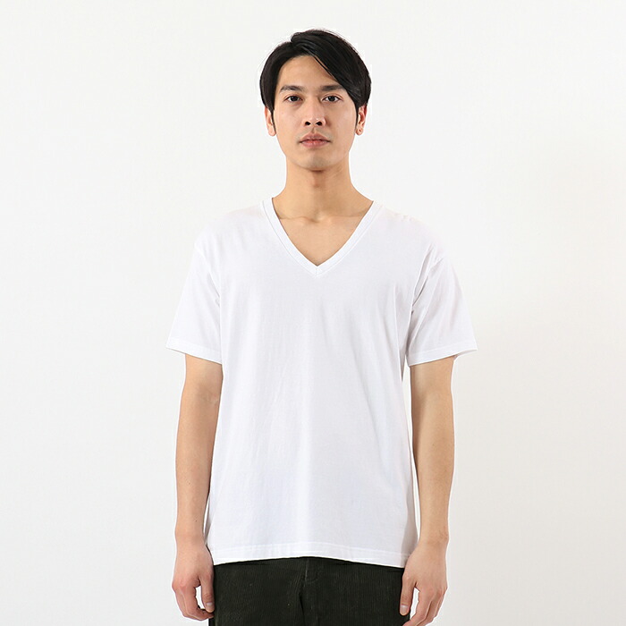 楽天市場 公式 ヘインズ Hanes ジャパンフィット 2枚組 Vネックtシャツ 5 3oz 21fw Japan Fit H5315 Champion Hanes オフィシャル