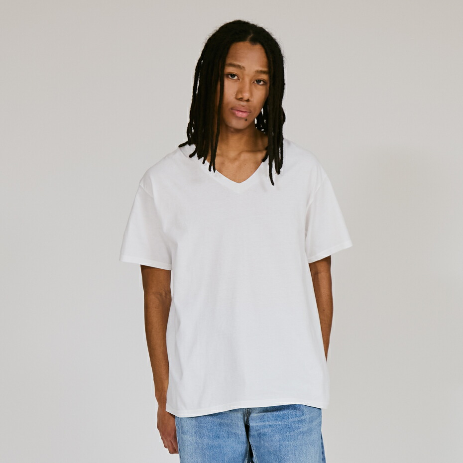 HERMES ブラック Vネック Tシャツ Mサイズ 楽天市場】【公式】ヘインズ Hanes 【3枚組】RS VネックTシャツ