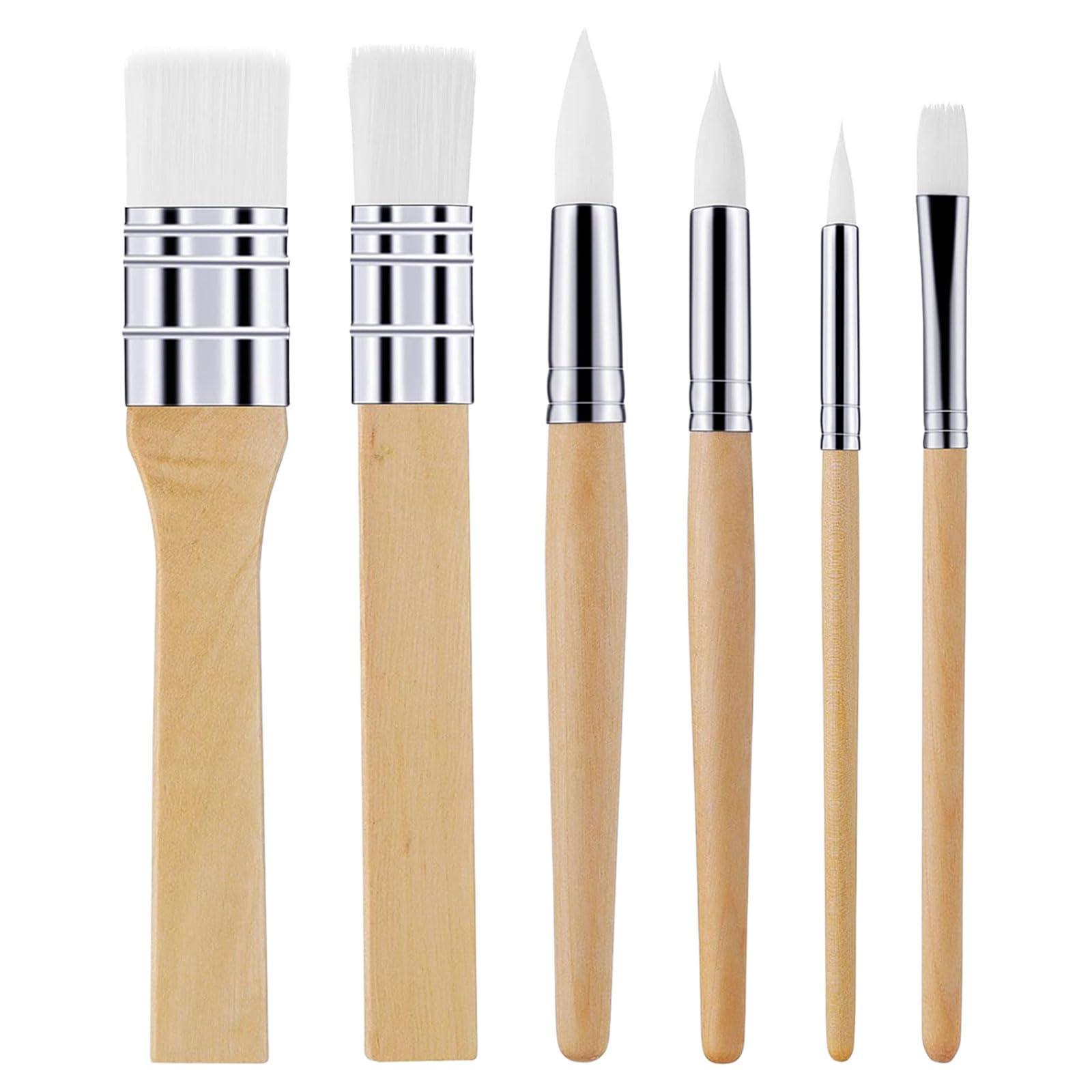 楽天市場】絵筆 10本 セット 水彩 油彩 油絵 アクリル ガッシュ絵に