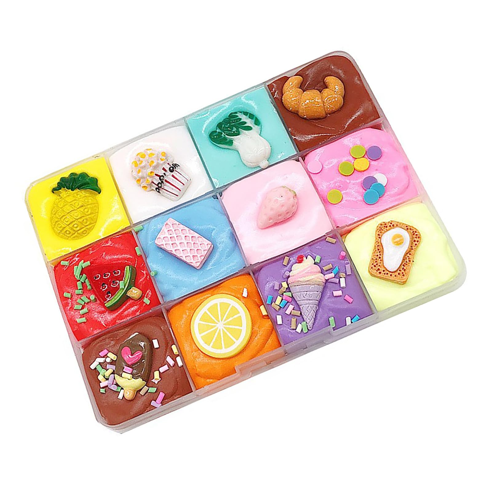 楽天市場】【送料無料】スライム20種類＋ビーズ・ラメセット