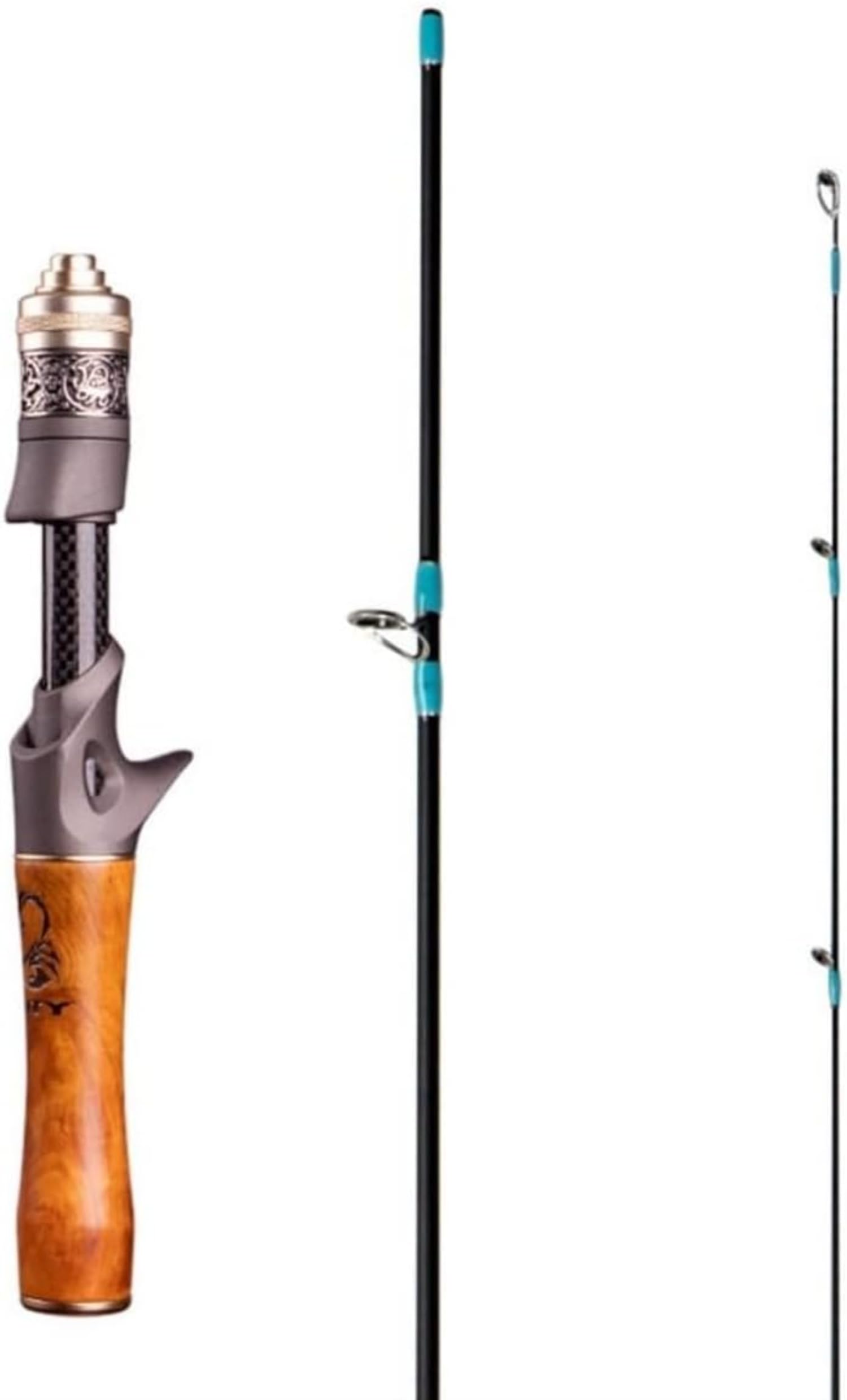 楽天市場】釣り バネ竿 エムロッド 黒檀グリップ EMMROD ポータブル