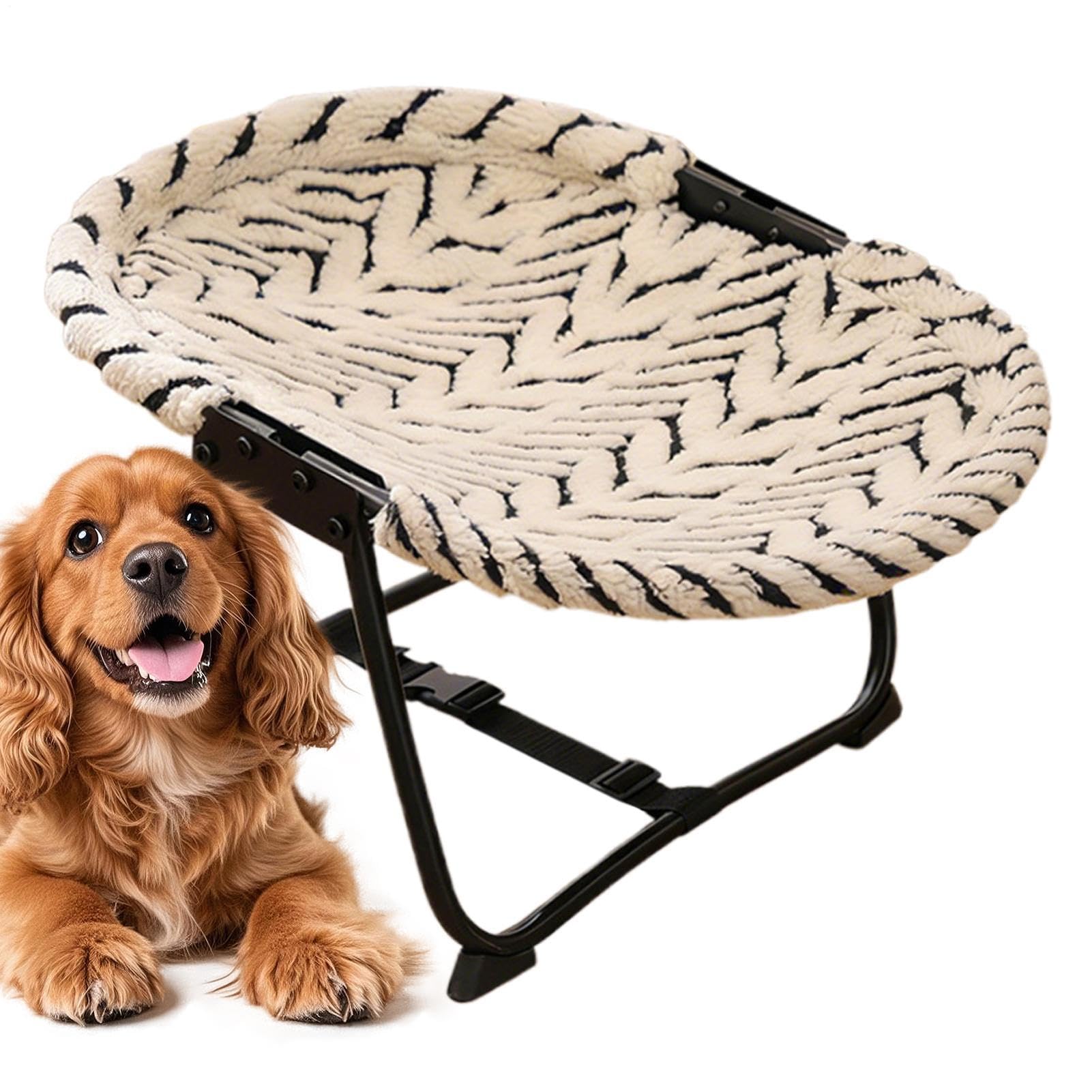 愛玩動物臥榻 犬用 コット キャットハンモック 折りたたみ式 57cm×41糎 通気性 蒸れにくい 丸洗い能力のある 室内 露天用 難民キャンプ 旅する アウトドア 上滑り打ち切り付 高床式 脚付き添い人 猫 小型犬 幼犬 お睡眠時間 途切らせる パウダーコンパクト 納める助けになる 丈