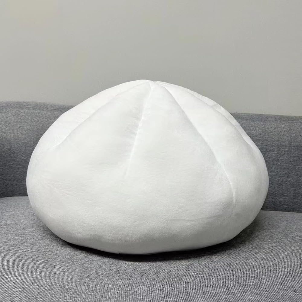 肉まん ぬいぐるみ 特大 クッション 40cm 抱き枕 リアル まんじゅう もちもち 抱きまくら もこもこ 柔らかい 癒し系 食べ物 クッション おもちゃ 昼寝枕 読書 枕 インテリア 置物 背あて 腰当て 雑貨 かわいい お祝い 誕生日|H&B JAPAN