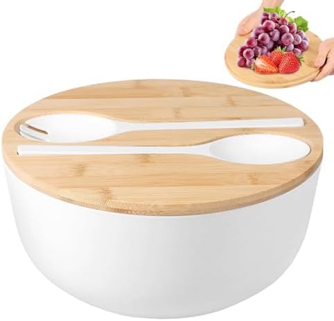 サラダボウル,サラダ用ボウル - 24.9 再利用可能 食品保存容器 シリアル パスタ フルーツ ランチ 食事準備,シリアルパスタスープフルーツおやつ用 実用的な設計、耐久性｜H＆B JAPAN