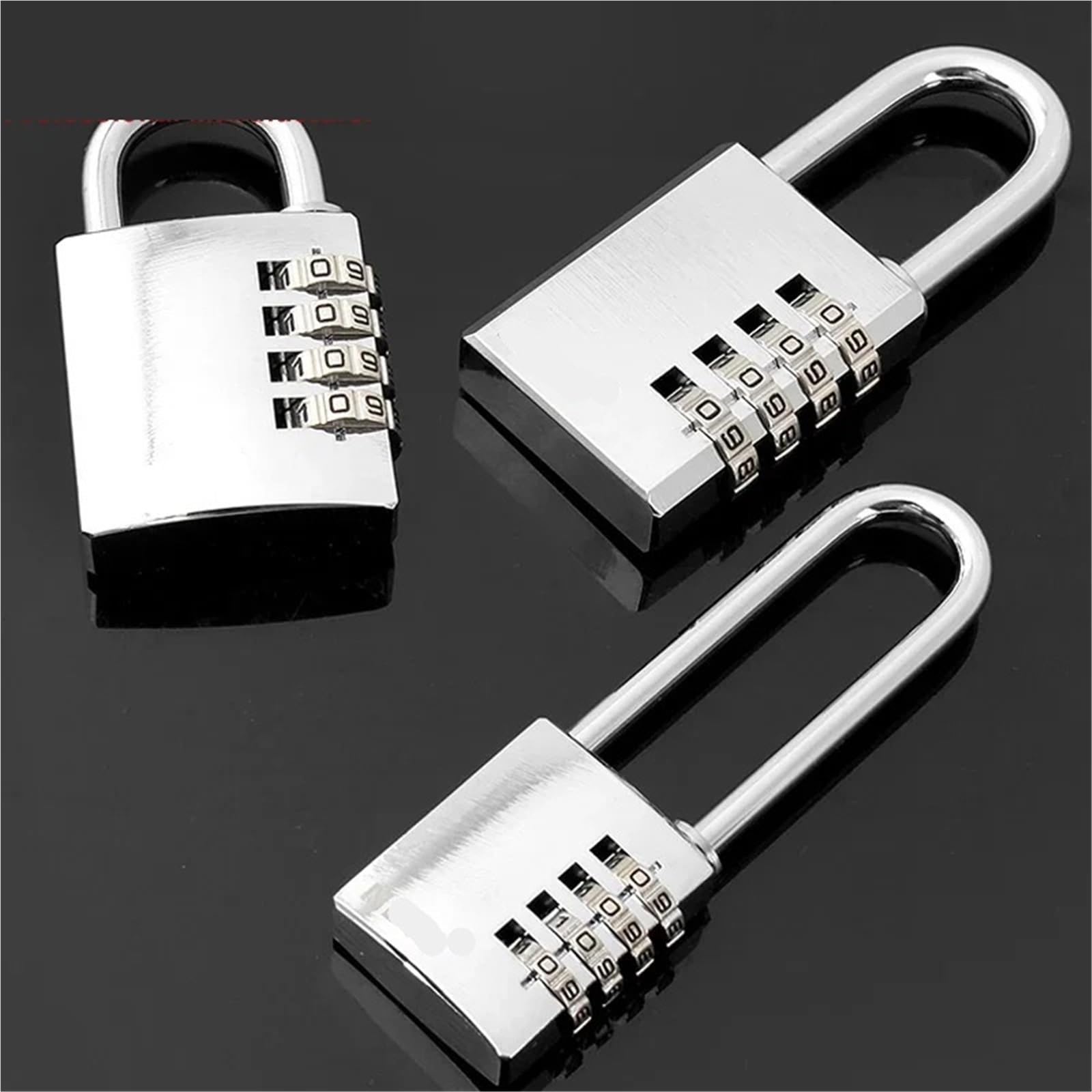 ゲートロッカー用ステンレスコンビネーション南京錠 ジュエリーボックス収納 - ボックス デジタルパスワードロック 10 1個(番号5)|H&B JAPAN