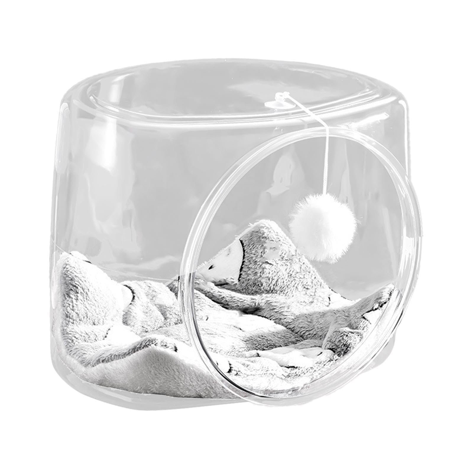 スペースカプセル ペットベッド 猫 睡眠 アクティビティセンター 猫用品 猫の巣 ペットベッド 屋内猫用 子猫 ウサギ 正方形(正方形)｜H＆B JAPAN