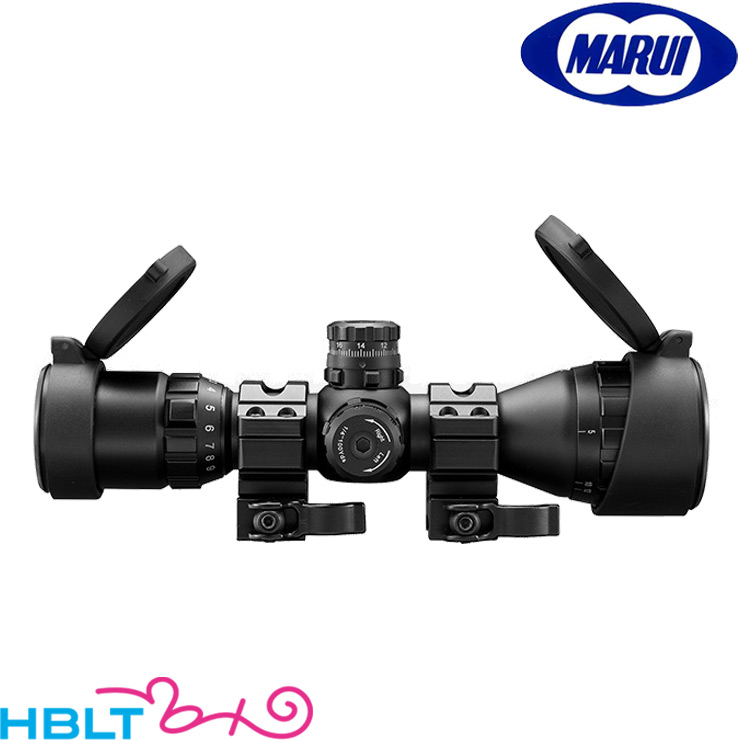東京マルイ　スコープ　イルミネーテッドショートズーム　(マウント付　/Scope　3-9*32)　サバゲー