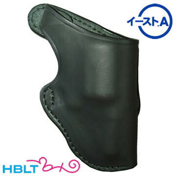 イーストA 革 シルエット ヒップ ホルスター M36 M49 サムブレイク Black 230 BK <br><br>/イースト.A イーストエー East.A 装備 サバゲー
