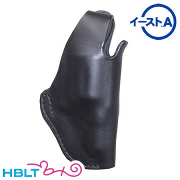 イーストA 革 シルエット ヒップ ホルスター M36 ナンブ サムブレイク クロス Black 230E BK <br><br>/イースト.A イーストエー East.A 装備 サバゲー
