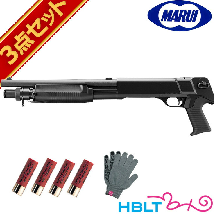 東京マルイ M3 ショーティ エアーショットガン フルセット <br><br>/エアガン POLICE SWAT 散弾銃 shorty エアショットガン スターター サバゲー 銃