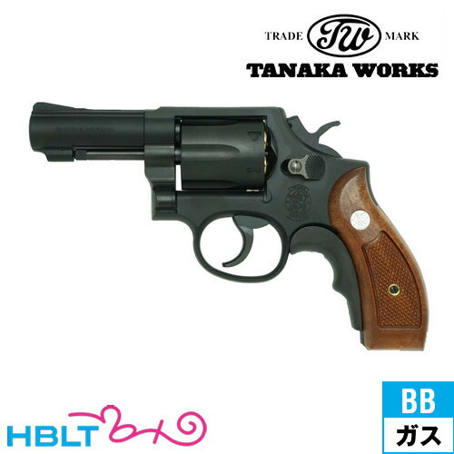 タナカワークス S&W M13 FBI スペシャル Ver3 グリップアダプター付 HW ガスガン リボルバー 本体 <br><br>/タナカ tanaka SW Smith & Wesson Kフレーム ガス エアガン サバゲー 銃