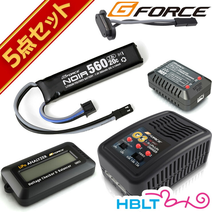 楽天市場】G FORCE ジーフォース Noir LiPo 7.4V 560mAh 電動