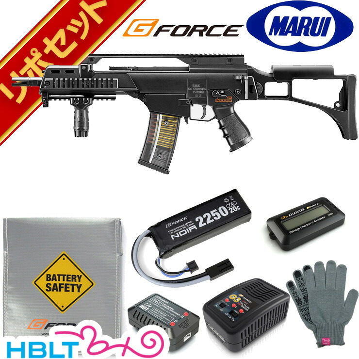 楽天市場】東京マルイ G36C プラス 電動ガン バッテリー 充電器