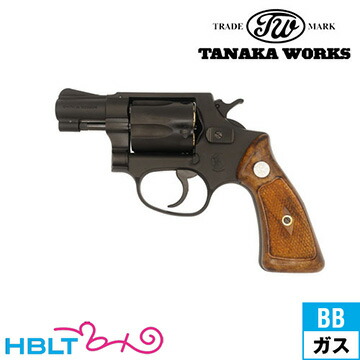 タナカワークス S&W Pre－M36 スクエアバット ジョーカーモデル チーフスペシャル Ver.2 HW ブラック 2 インチ（ガスガン リボルバー 本体） <br><br>/タナカ tanaka Joker SW Jフレーム Chiefs Special Square Butt