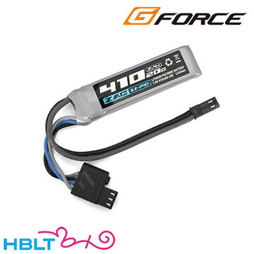 楽天市場】G−FORCE ZAC リポバッテリー 7.4V 410mAh ハンドガン用