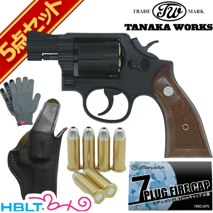 タナカワークス S&W M10 ミリタリー & ポリス .38Special スクエアバット Ver.3 HW 2 インチ 発火式 モデルガン フルセット + <br><br>/SW Military Police Kフレーム Square Butt