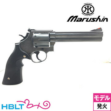 マルシン S&W M586 プラグリップ HW エクセレント 6インチ（発火式 モデルガン 完成 リボルバー） <br><br>/SW Lフレーム