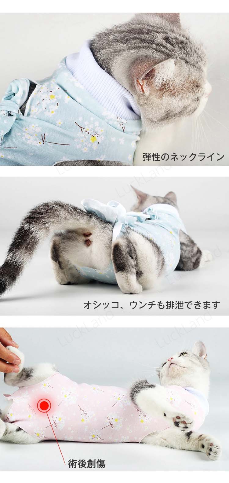 人気激安 ペットウェア キャットウェア 梅柄 犬柄 トライアングル柄 ペット 介護用品 術後ウェア ネコ 術後服 綿 男の子 女の子 S M L 離乳 去勢 手術 怪我 傷 舐め防止 保護 皮膚病 引っ騒ぎ防止 傷守る 着やすい 猫用品 猫グッズ Abamedyc Com