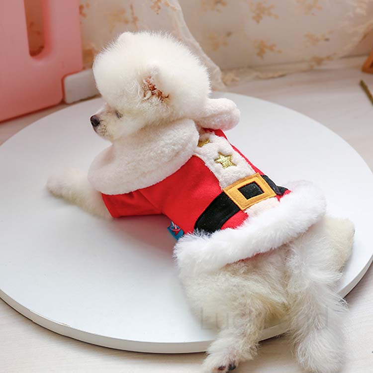 犬服 猫服 ペット コスプレ サンタ コスチューム 犬 猫 クリスマスコスプレ サンタクロース 犬サンタ 犬の服 クリスマス 衣装 ペットウェア 仮装 可愛い 犬猫用品 秋 冬 仮装 変身 暖かい 動物服 ドッグウェア Marcsdesign Com