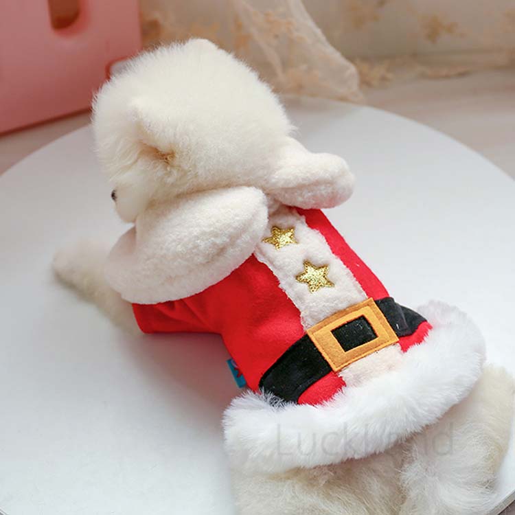 犬服 猫服 ペット コスプレ サンタ コスチューム 犬 猫 クリスマスコスプレ サンタクロース 犬サンタ 犬の服 クリスマス 衣装 ペットウェア 仮装 可愛い 犬猫用品 秋 冬 仮装 変身 暖かい 動物服 ドッグウェア Marcsdesign Com