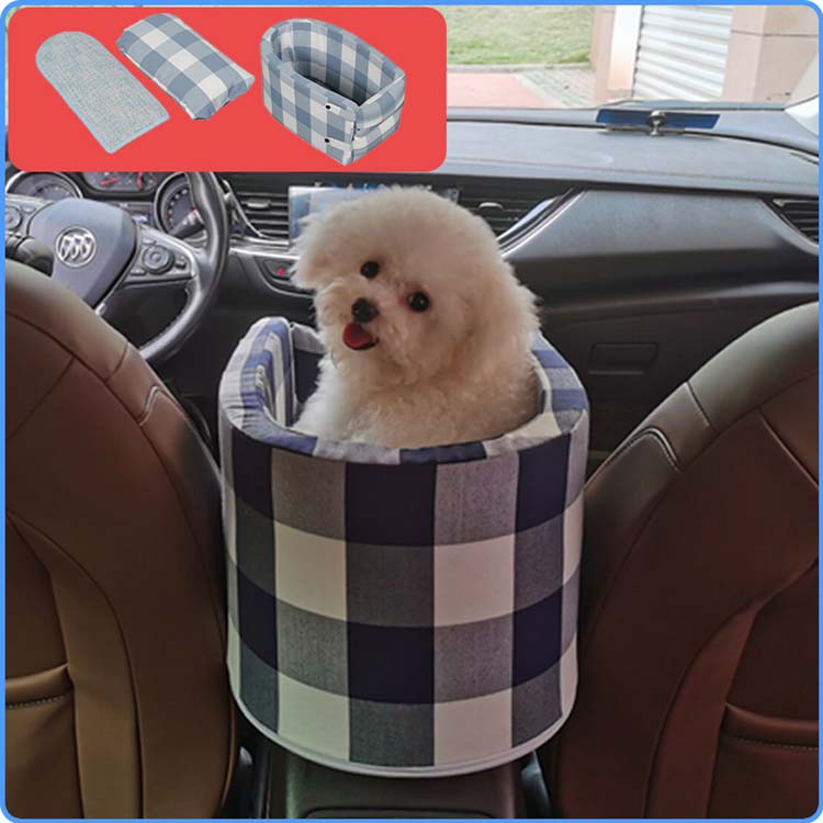 犬用 ドライブベッド ドライブボックス 犬 中型犬 小型犬 車 ペット 座席 肘掛け アームレスト チェック柄 千鳥柄 ペット 車 犬 猫 ペットソファー 中型ペット 小型ペット 6kgまで ドライブ 旅行 お出かけ ペットベッド Alltherightmovies Com