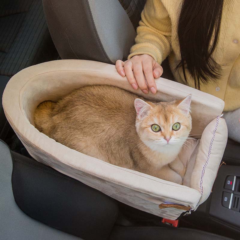 車載 ペットベッド 犬用 猫用 ドライブボックス ドライブベッド 犬 猫 肘掛け アームレスト 中型ペット 小型ペット 無地 Way 車 ペット 座席 ペットソファー 中型犬 中型猫 小型犬 小型猫 ペット用品 自動車 ペットドライブベット Isaenroza Be