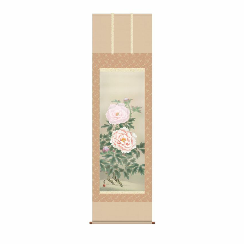 楽天市場】掛軸 三幸 花鳥掛軸 桜花 尺三 KZ1MA2-079 西尾香悦