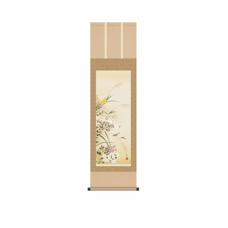 楽天市場】掛軸 三幸 花鳥掛軸 桜花 尺三 KZ1MA2-079 西尾香悦
