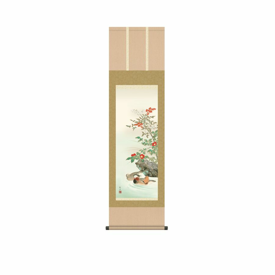 【真作】掛軸　桜之図　逸品　O72 真作】 木島桜谷 「月下老狸」 掛軸 共箱
