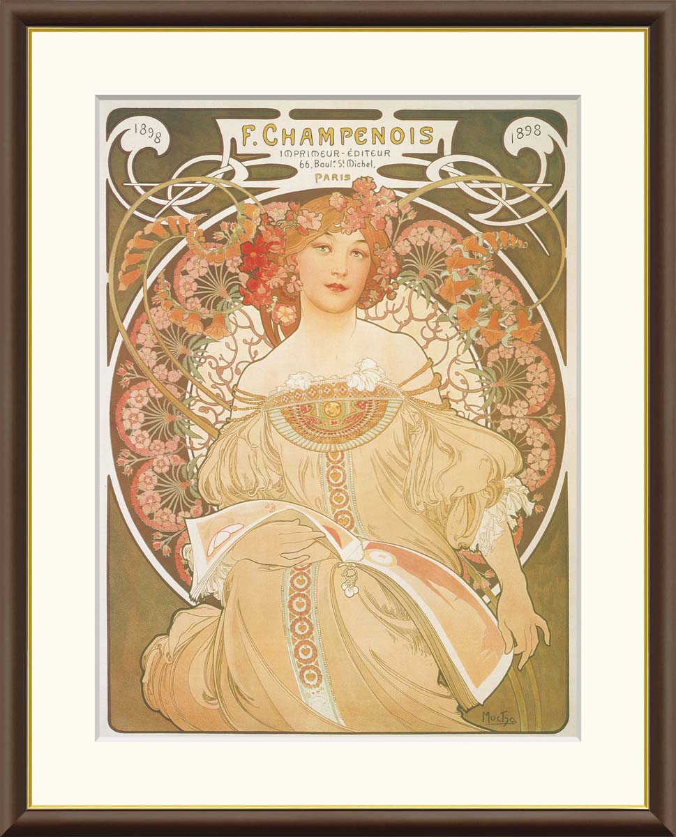 楽天市場】絵画 高精細デジタル版画 額装絵画 世界の名画シリーズ